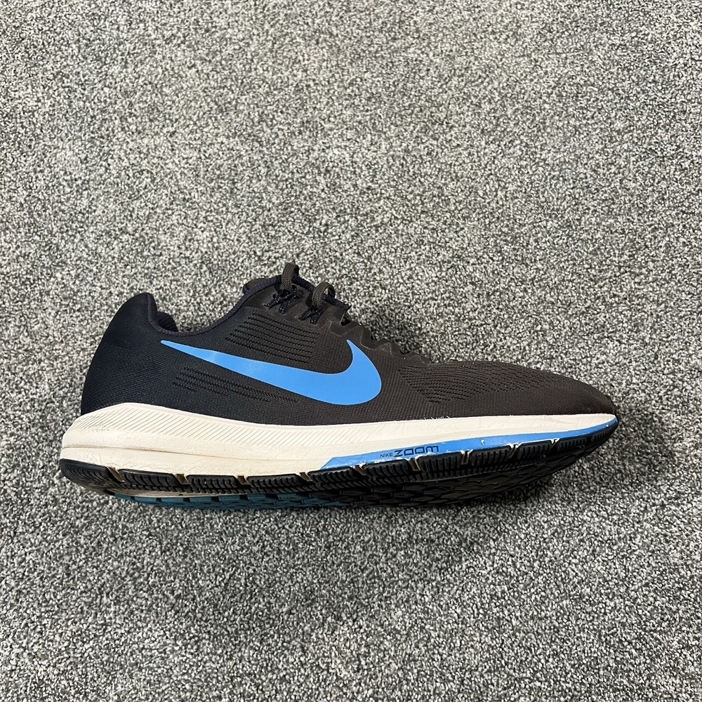 Nike Zoom Structure 21 Running Shoes Black Blue Mens 12 904695-404